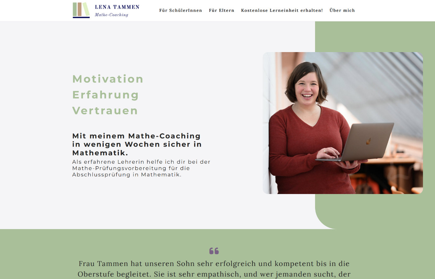 Lena Tammen Mathe-Coaching